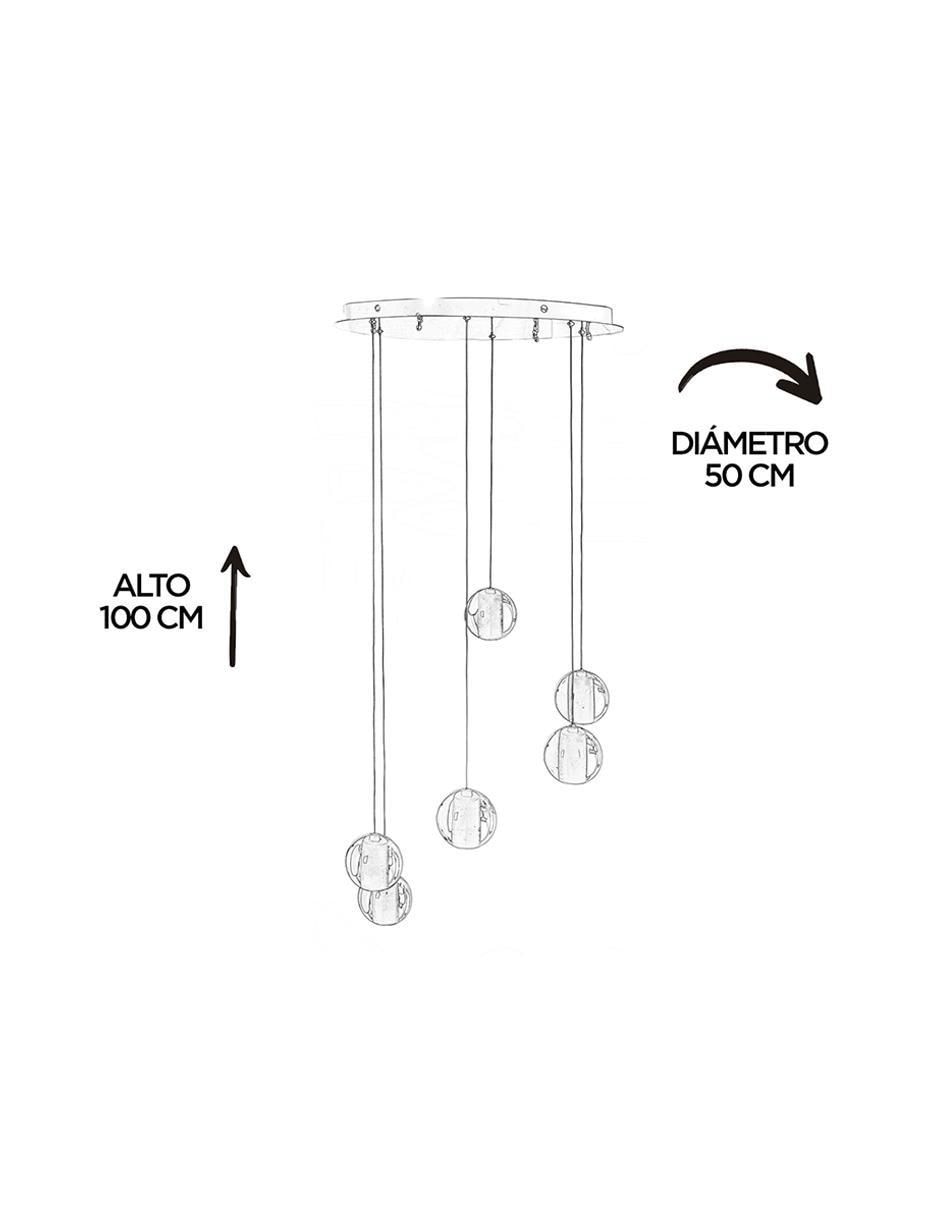 Candil forma circular 2