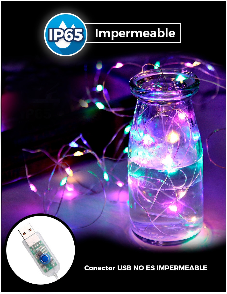 Serie LED DY-DEW100 con 160 focos 7