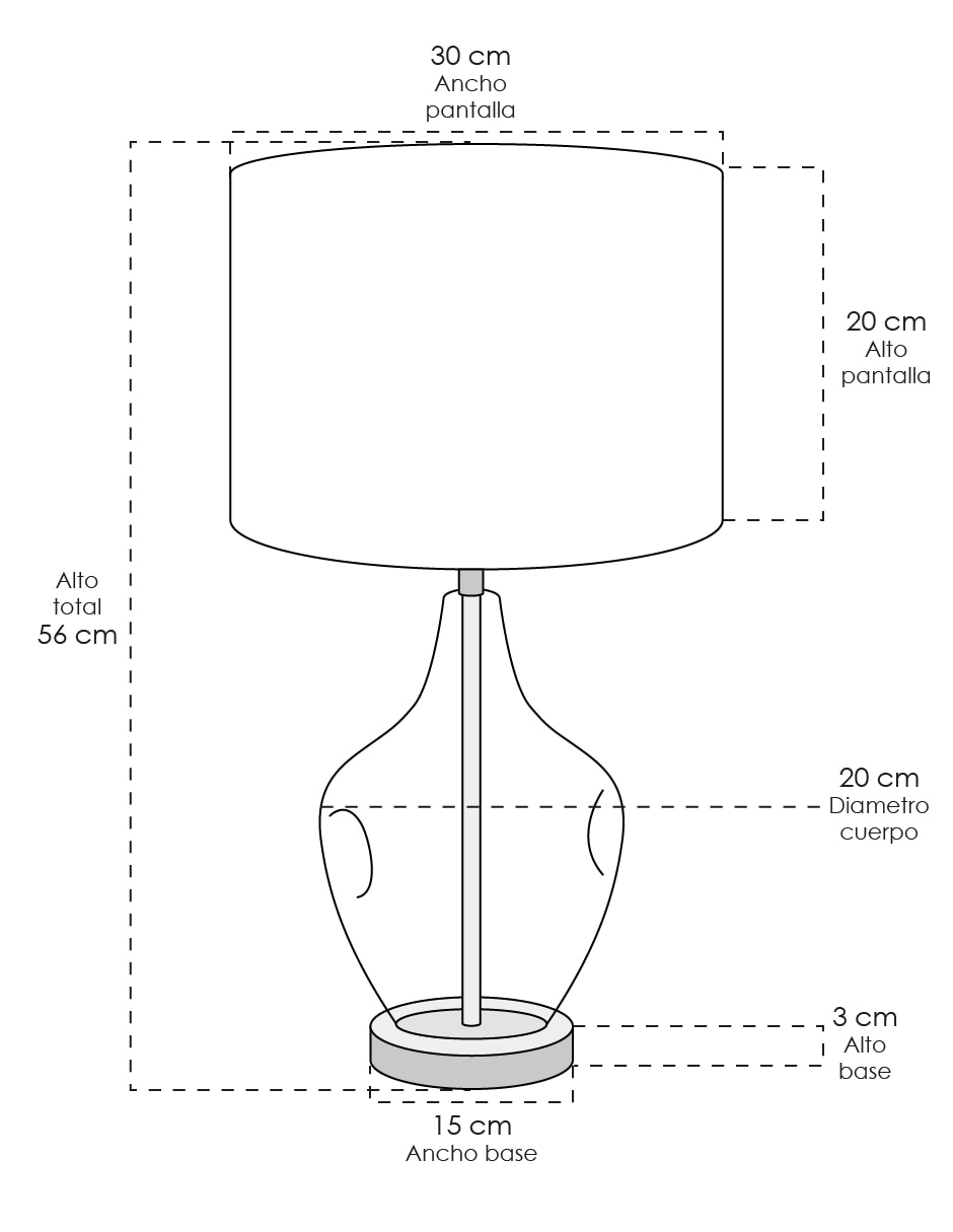 Lámpara de mesa LED 4