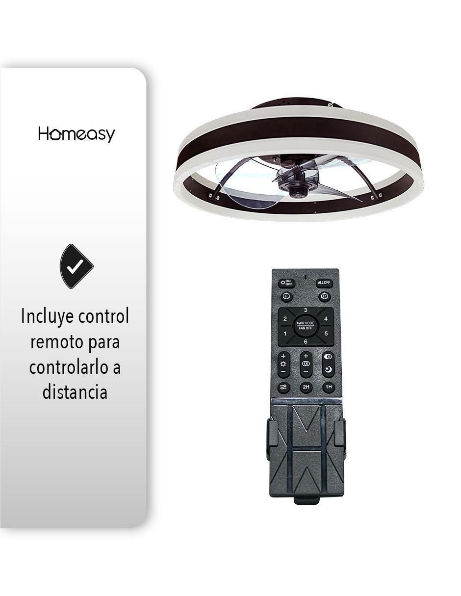 Ventilador de techo con control remoto 6 velocidades 4