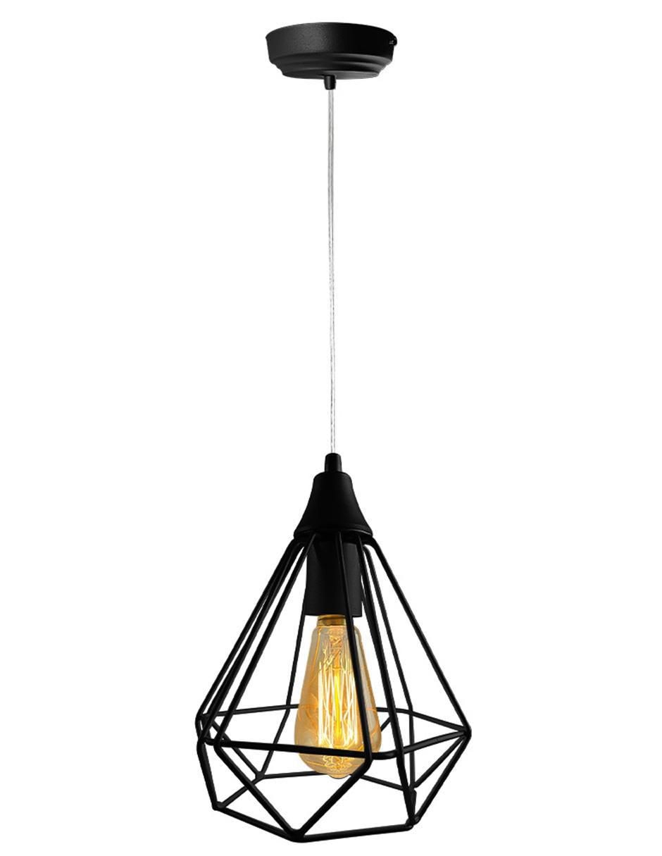 Lámpara colgante Incandescente Vintage Diamante 7