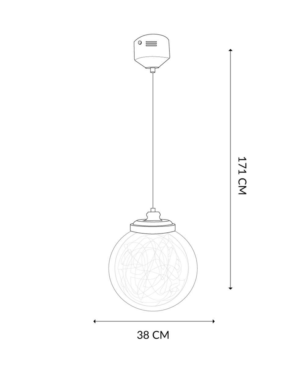 Lámpara colgante LED 4