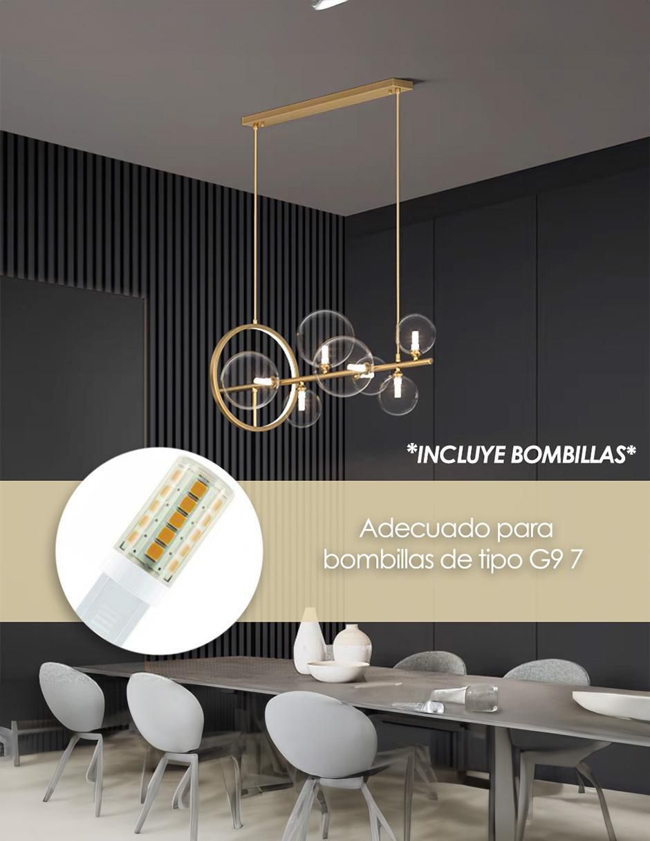 Lámpara colgante led 7