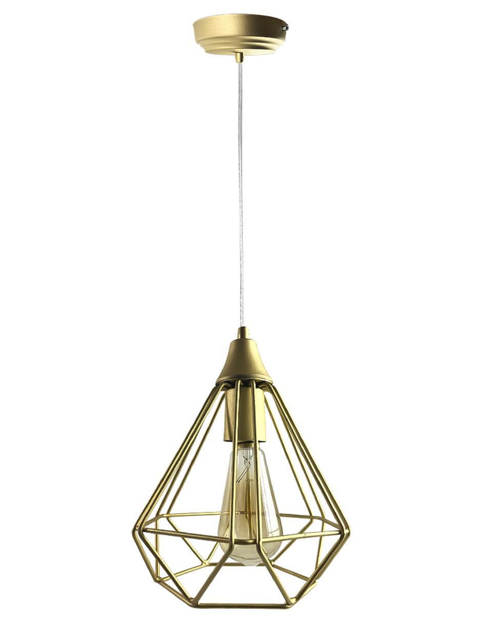 Lámpara colgante incandescente Vintage Diamante