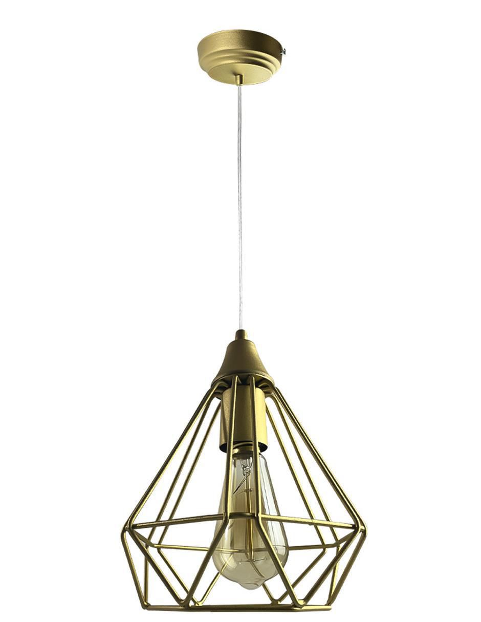 Lámpara colgante incandescente Vintage Diamante 3
