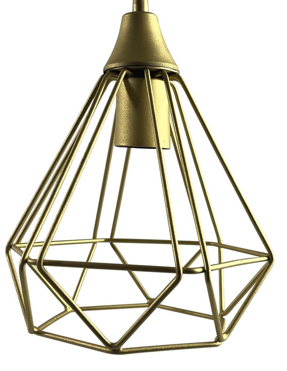 Lámpara colgante incandescente Vintage Diamante 5
