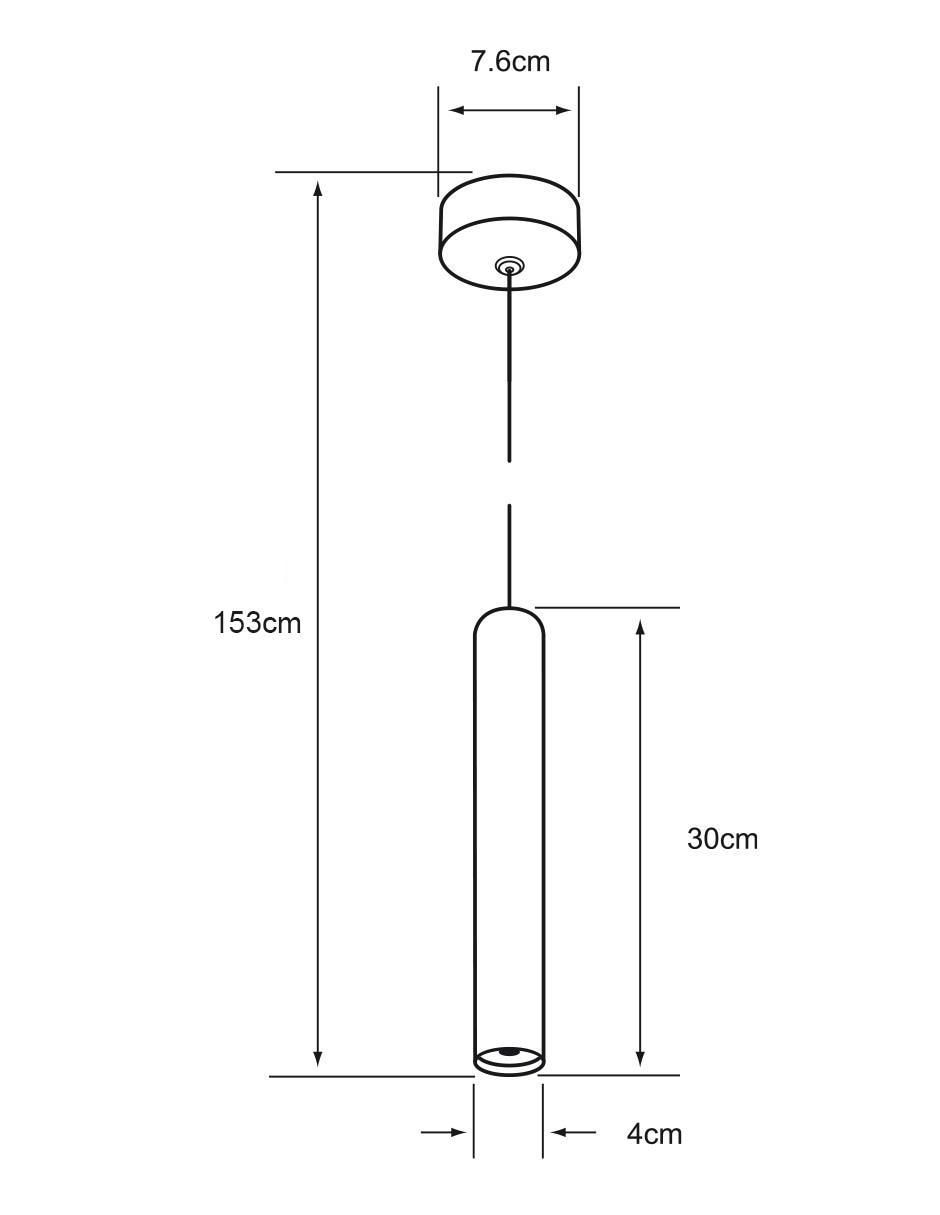 Lámpara colgante led 3