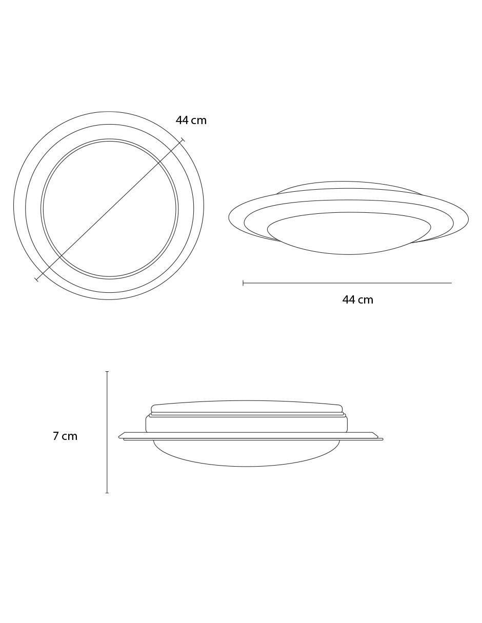 Lámpara de techo LED Silvanya 6