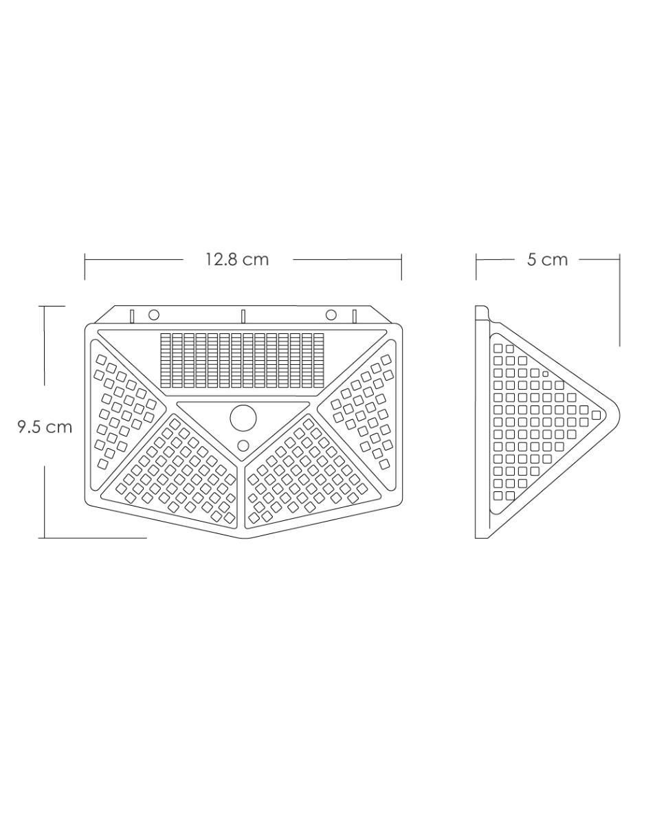 Lámpara solar LED 5