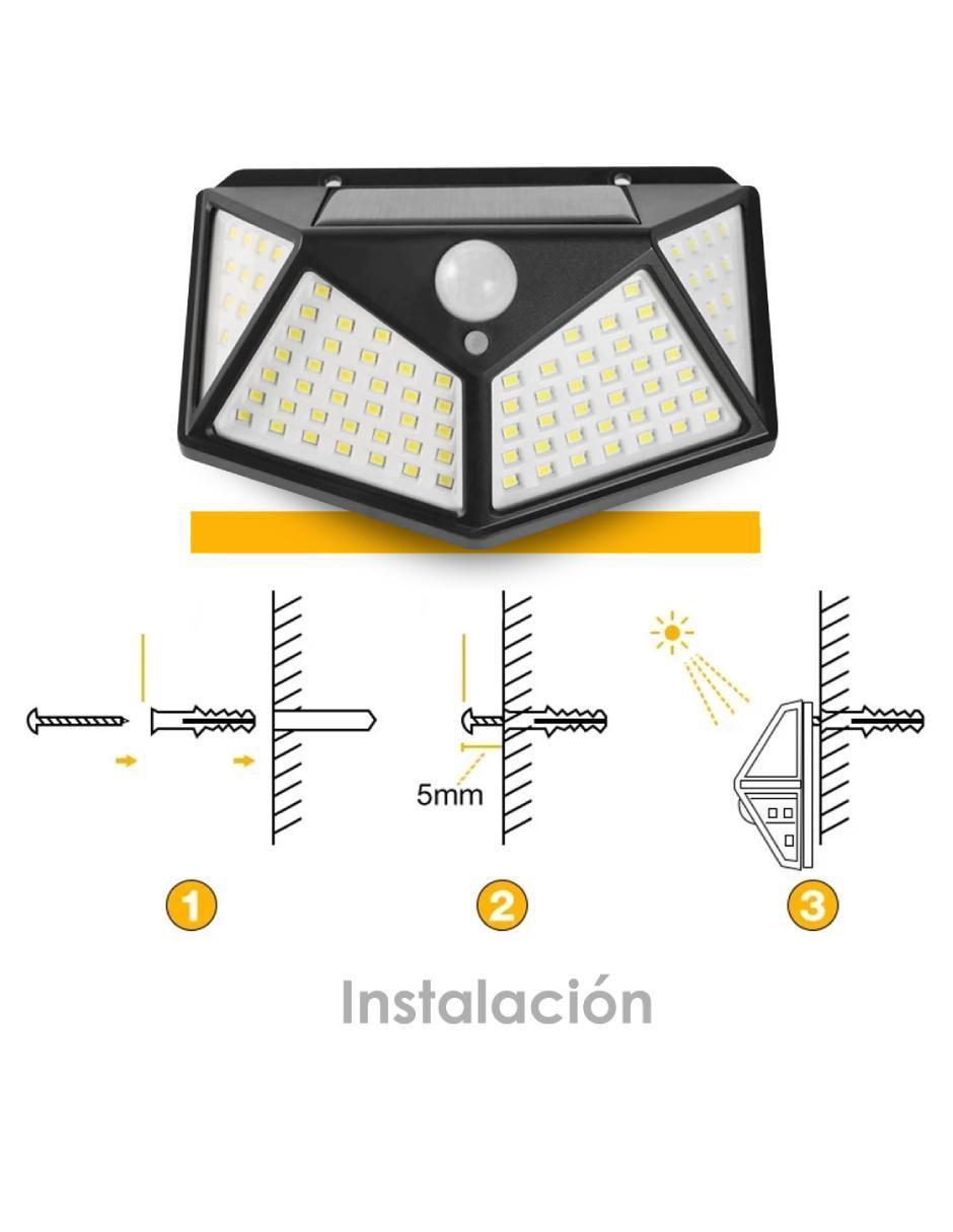Lámpara solar LED 4