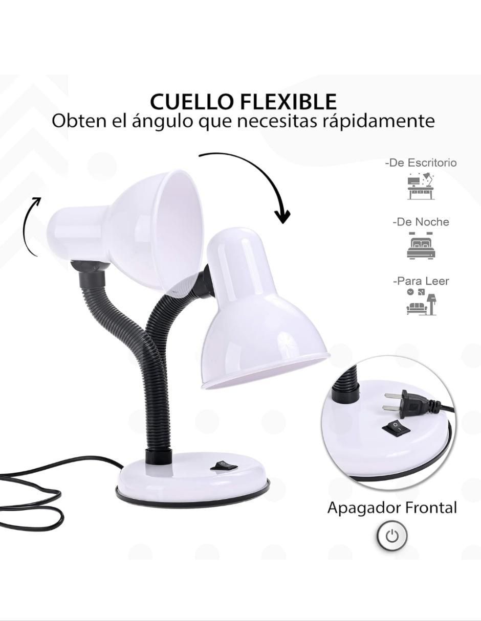 Lámpara de escritorio blanca 2