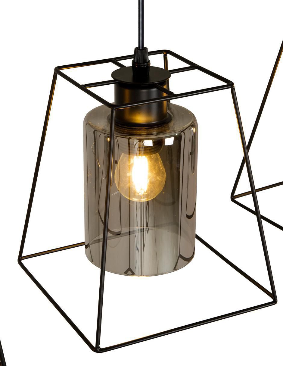 Lampara colgante incandescente y led 3