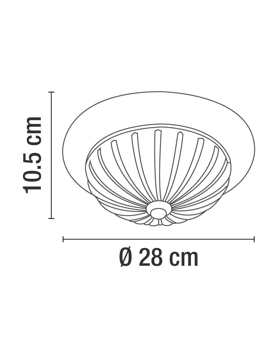 Lámpara de techo Incandescente y LED 5