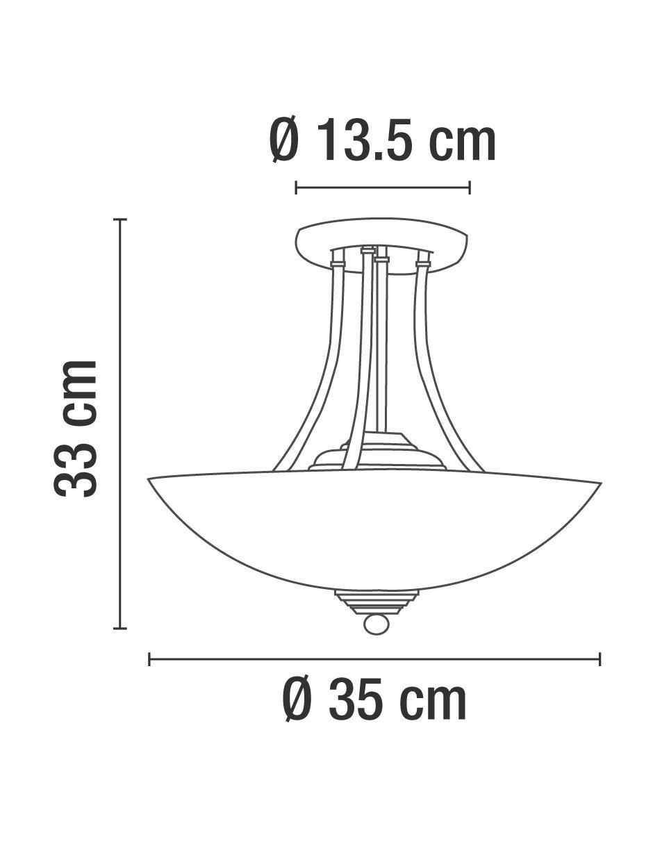 Lámpara colgante Incandescente y LED 5