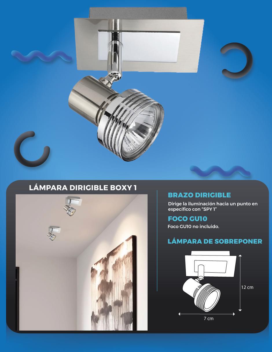 Lámpara direccionable led Boxy 2