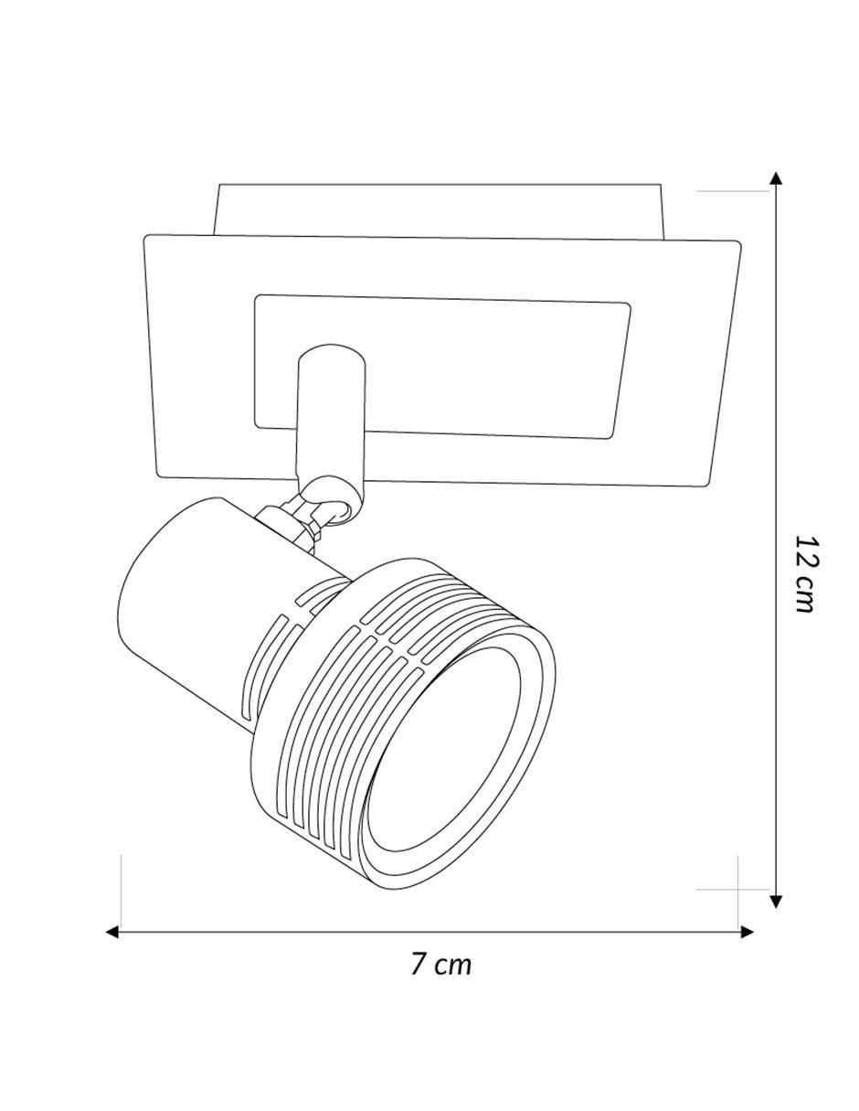 Lámpara direccionable led Boxy 5