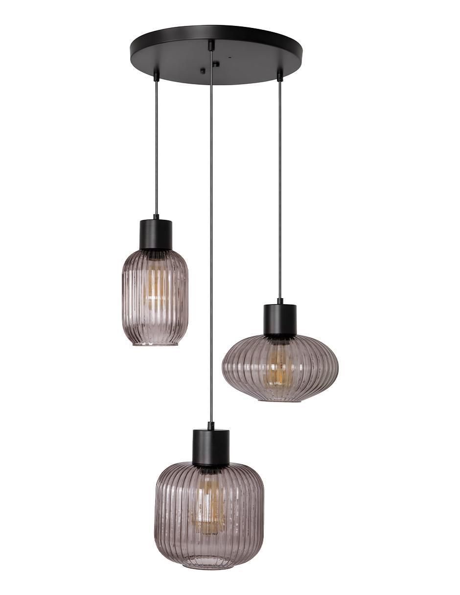 Lampara colgante incandescente y led
