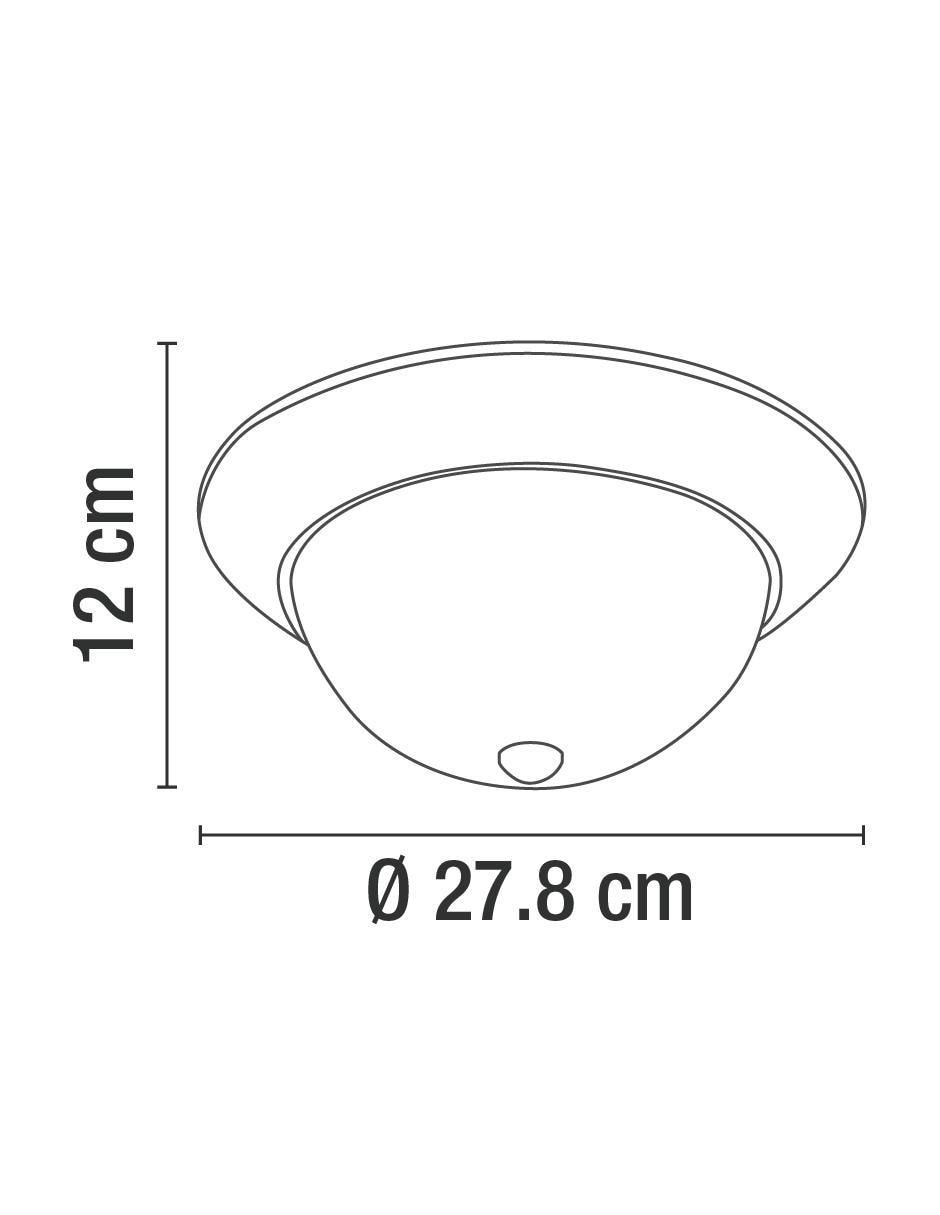 Lámpara de techo Incandescente y LED 3
