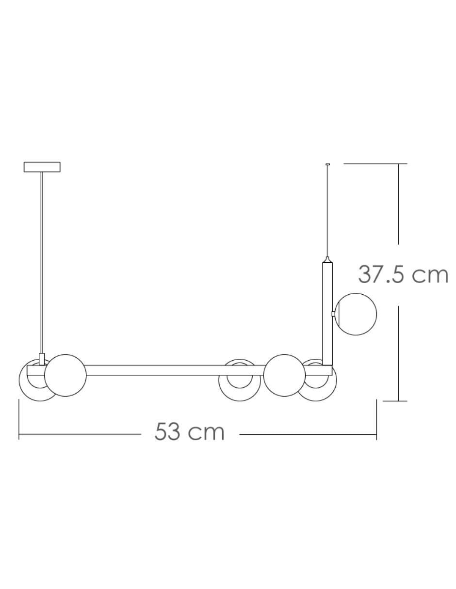 Lámpara colgante LED 6
