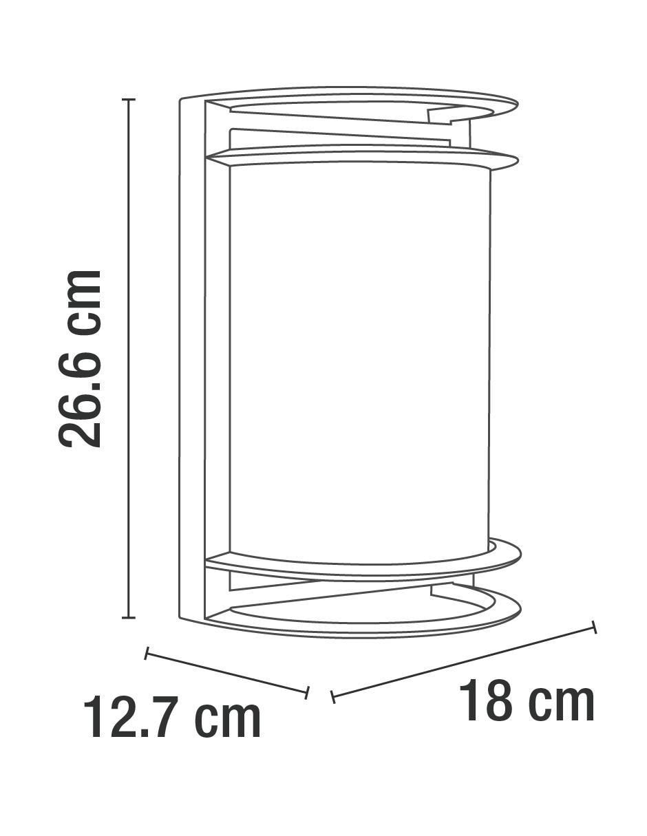 Arbotante Incandescente y LED 5