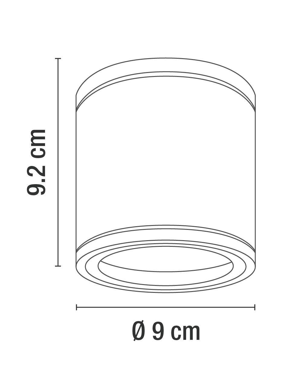 Lámpara de techo Incandescente y LED 3