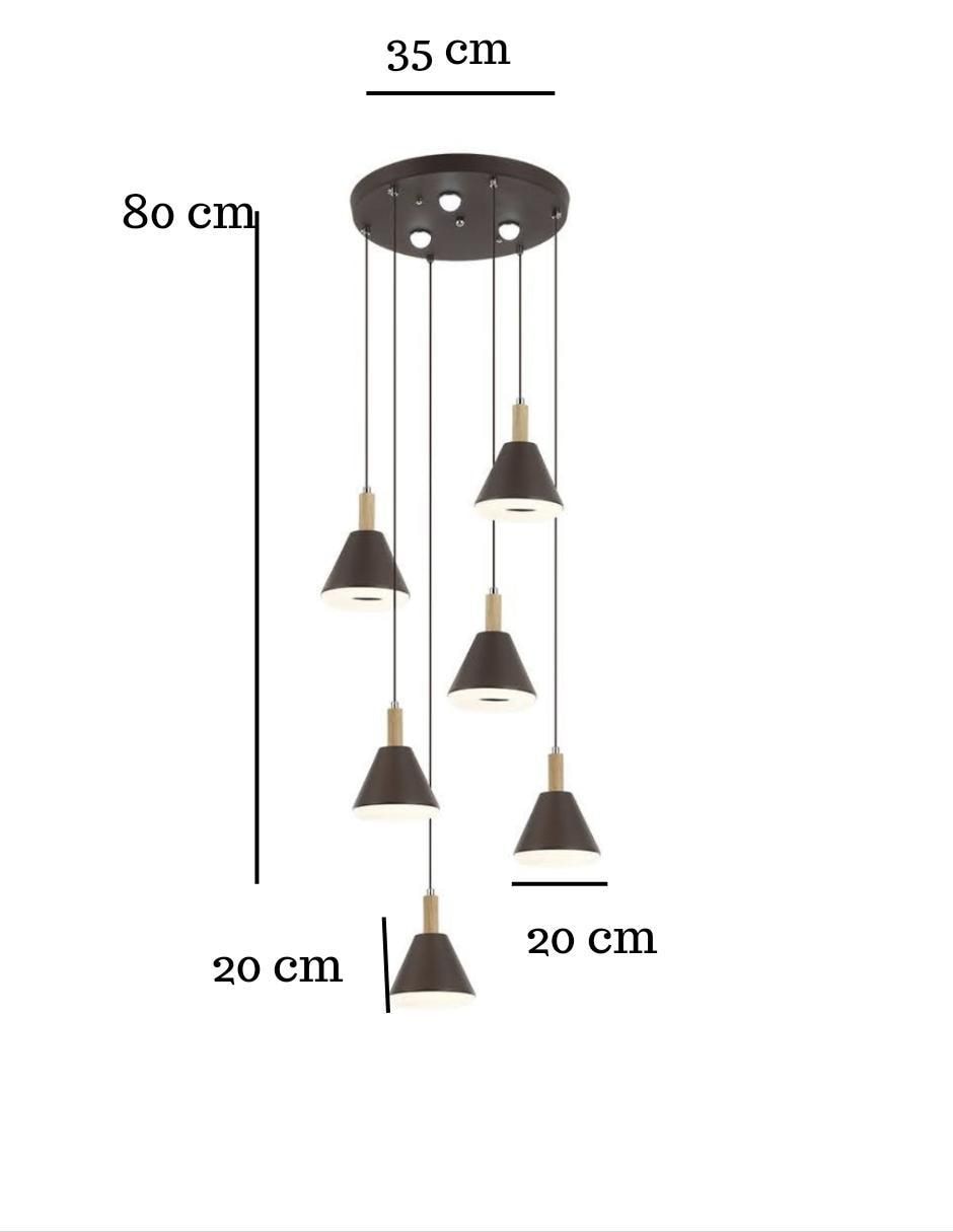 Lámpara colgante LED 4