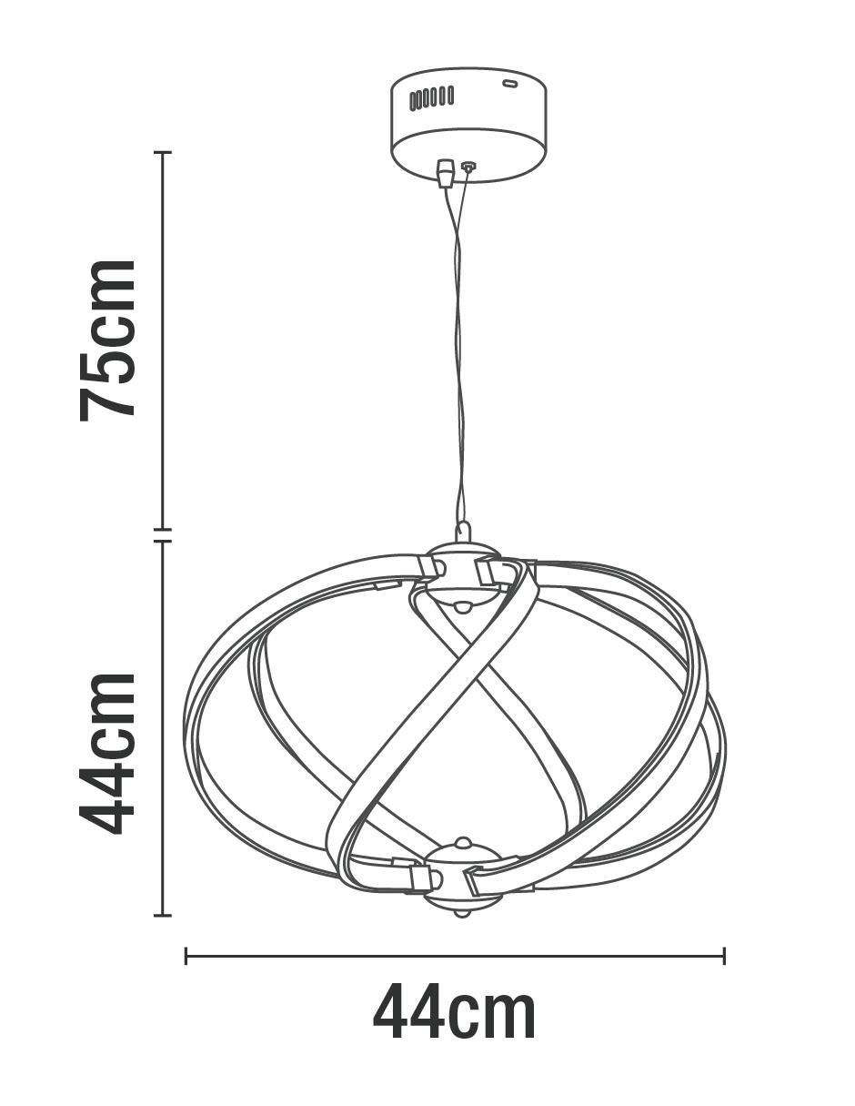 Lámpara colgante LED 6