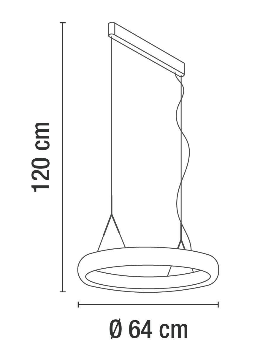 Lámpara colgante LED 5