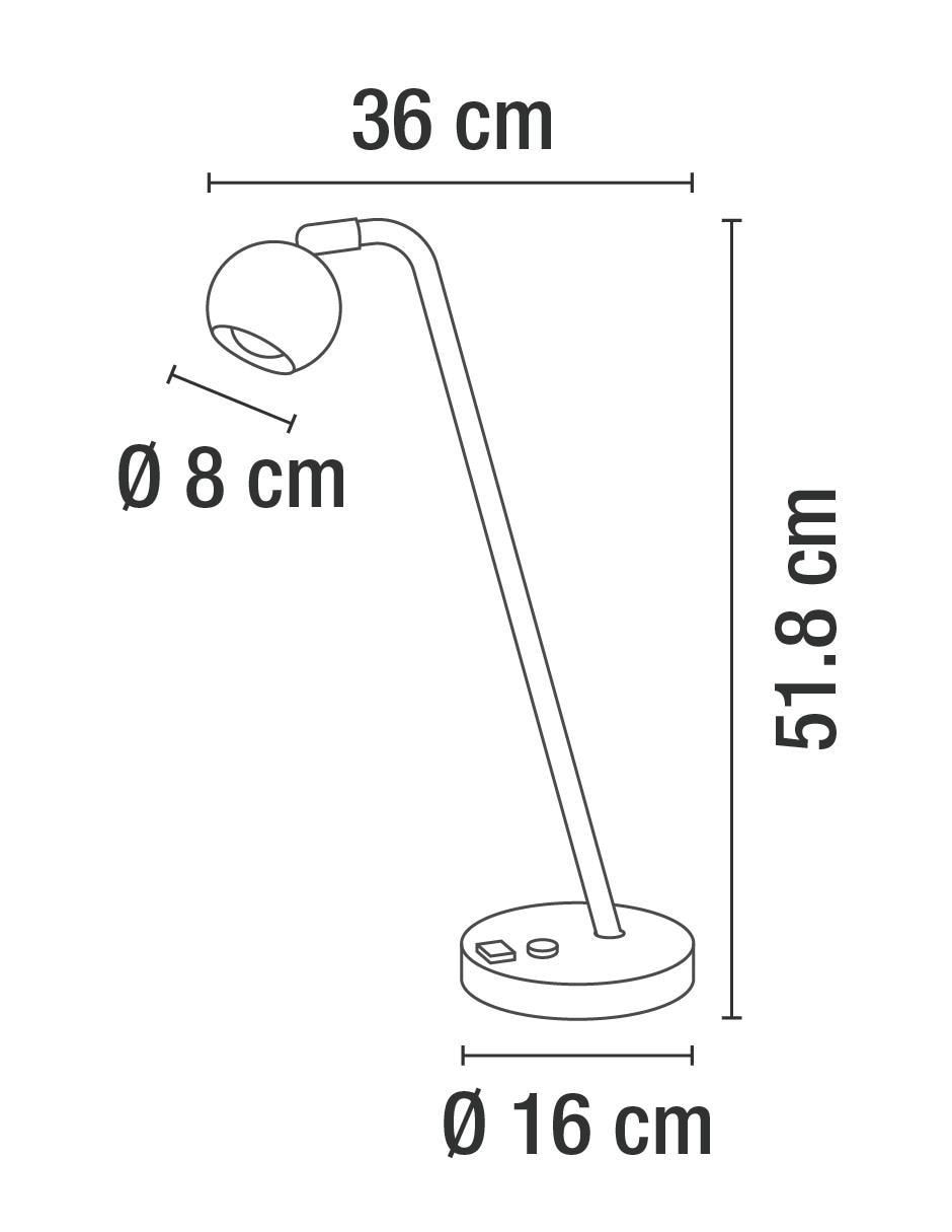 Lámpara de escritorio led 4