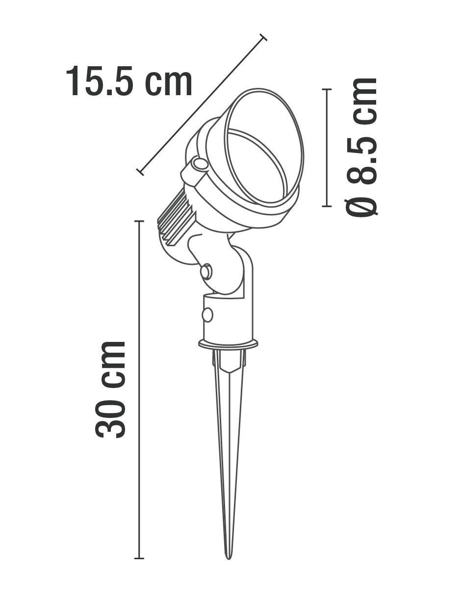 Arbotante Incandescente y LED 3