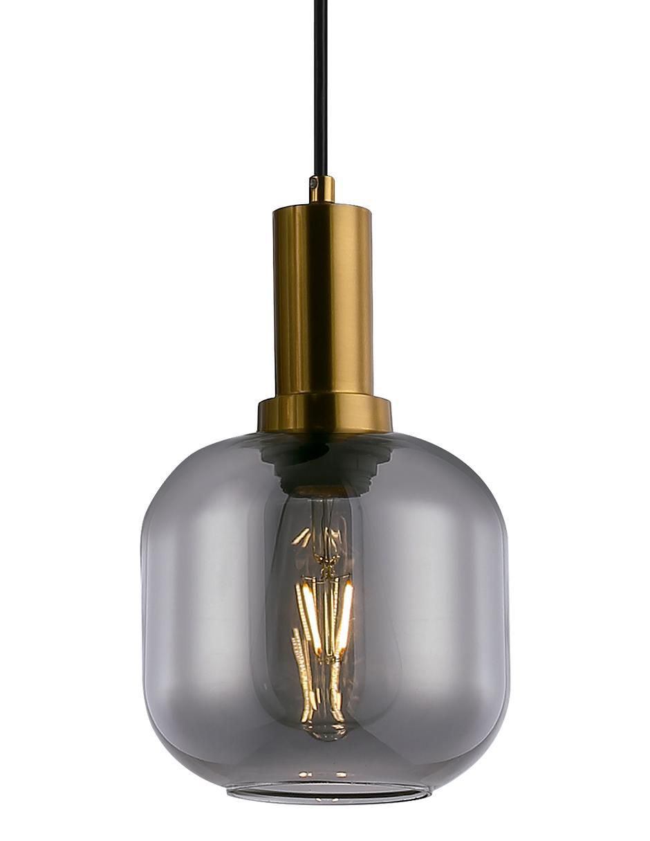 Lámpara colgante incandescente y led 3