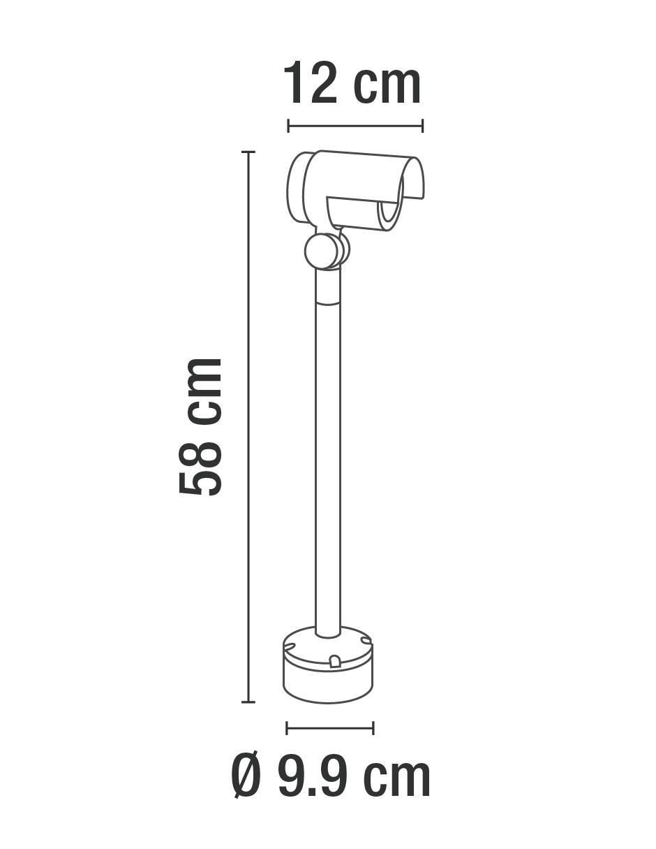 Árbotante led 6