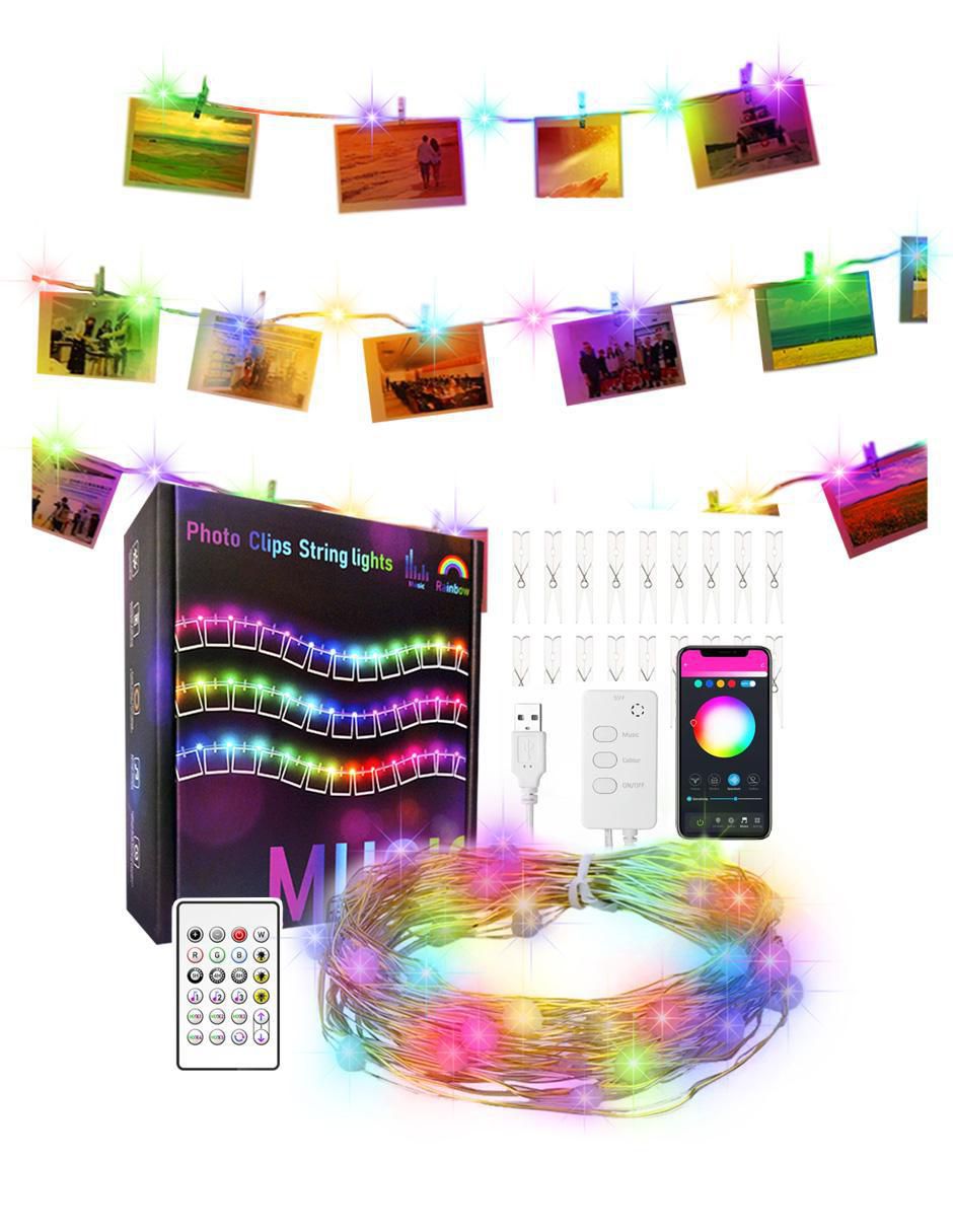 Serie LED con 65 focos 2