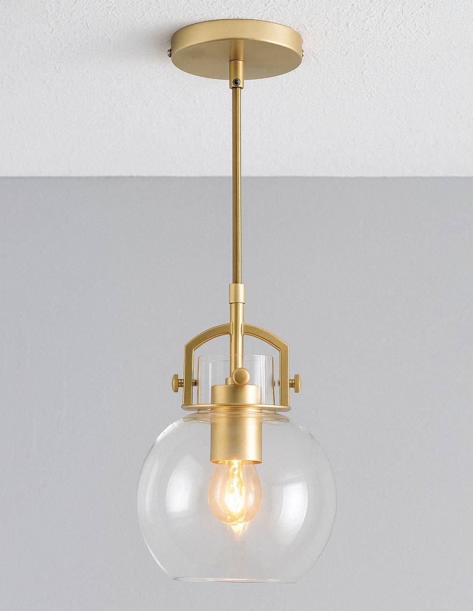 Lampara colgante incandescente y led 3