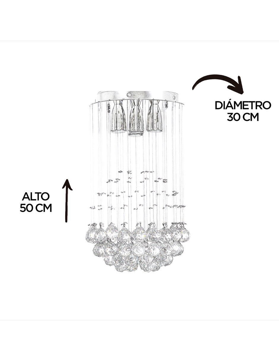 Lámpara colgante led 6