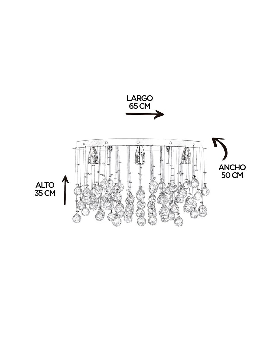 Lámpara colgante led 6