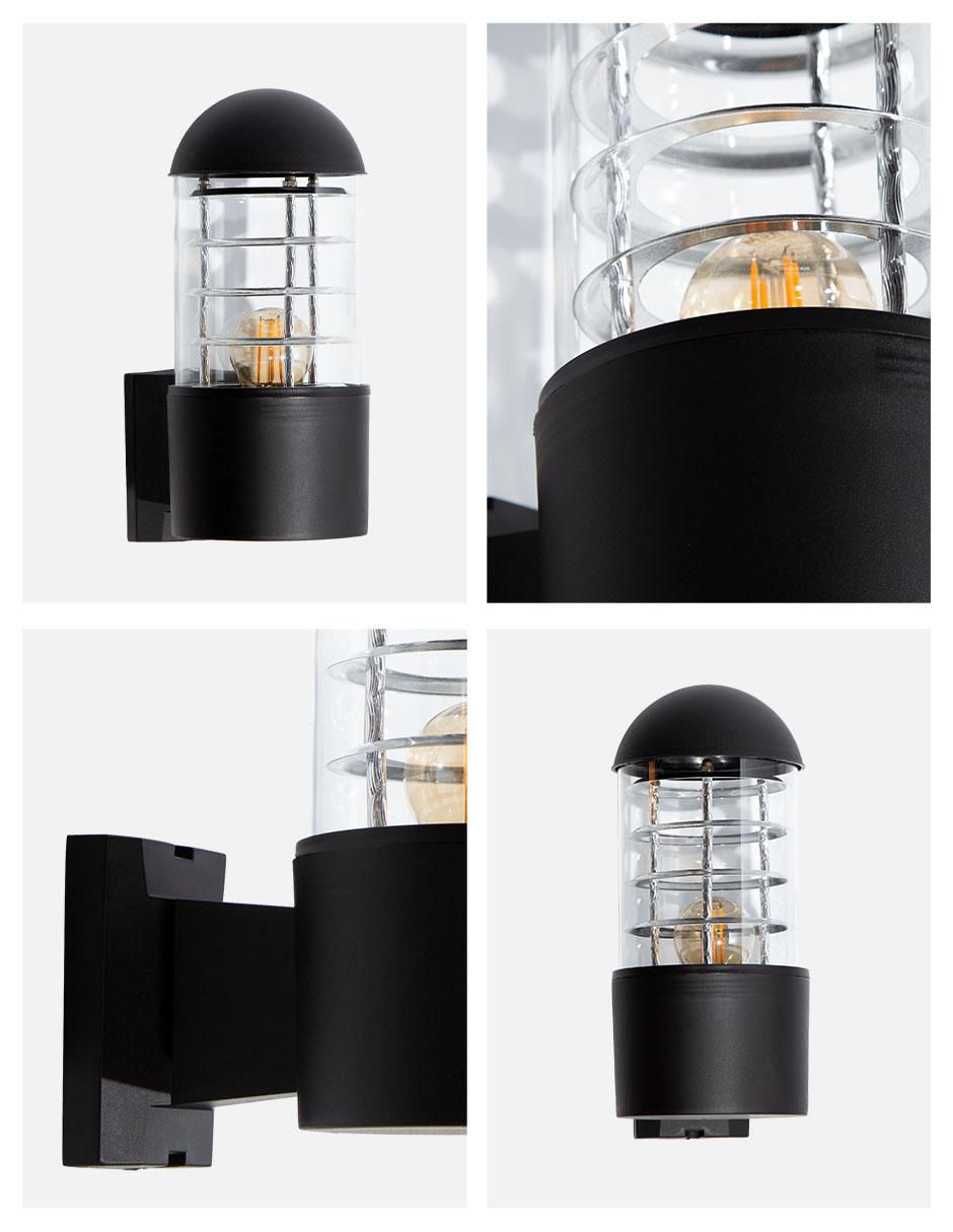 Árbotante incandescente y led 4
