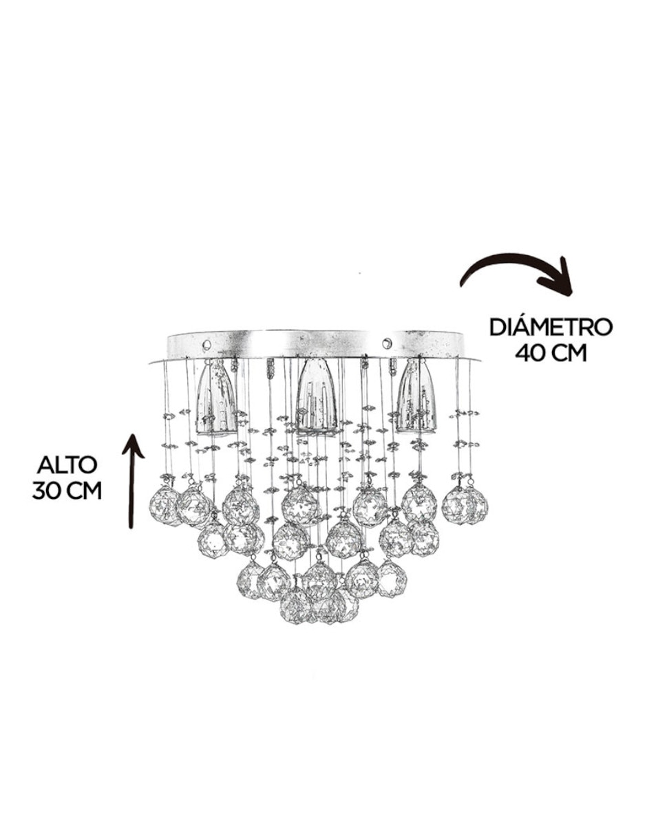 Lámpara colgante led 5