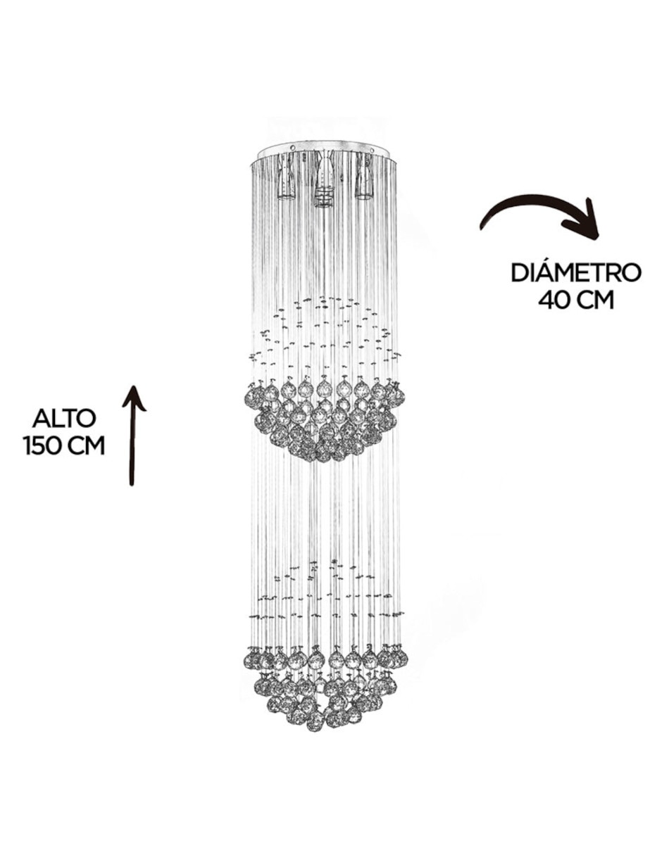 Lámpara colgante led 5