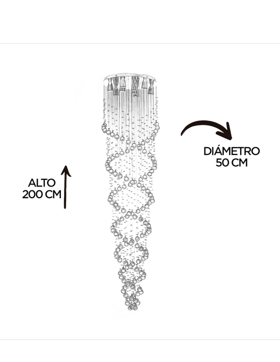 Lámpara colgante LED 6