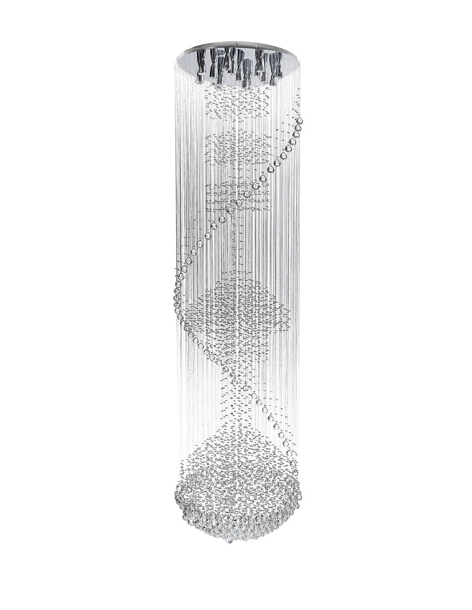 Lámpara colgante led Williams Krystal