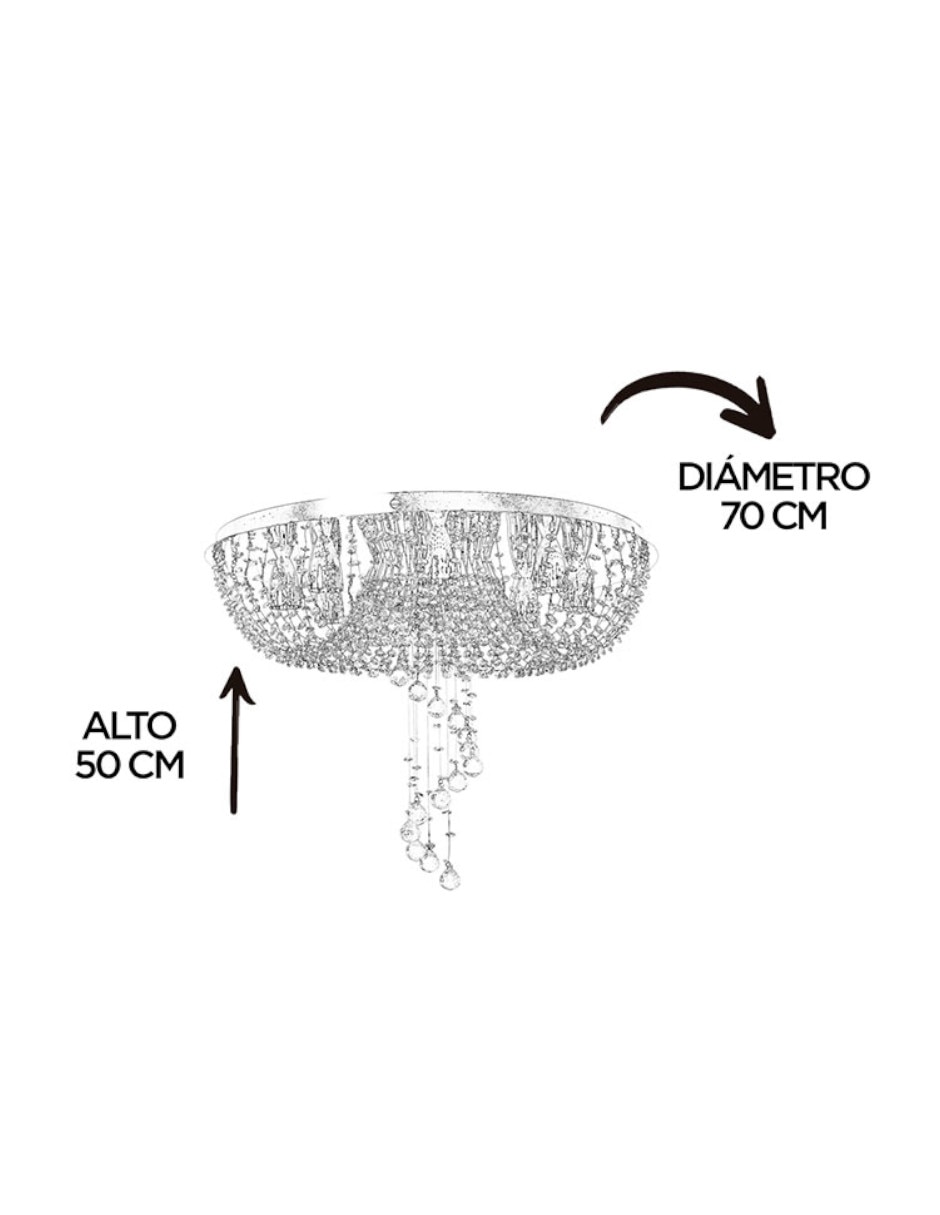 Lámpara colgante led 6