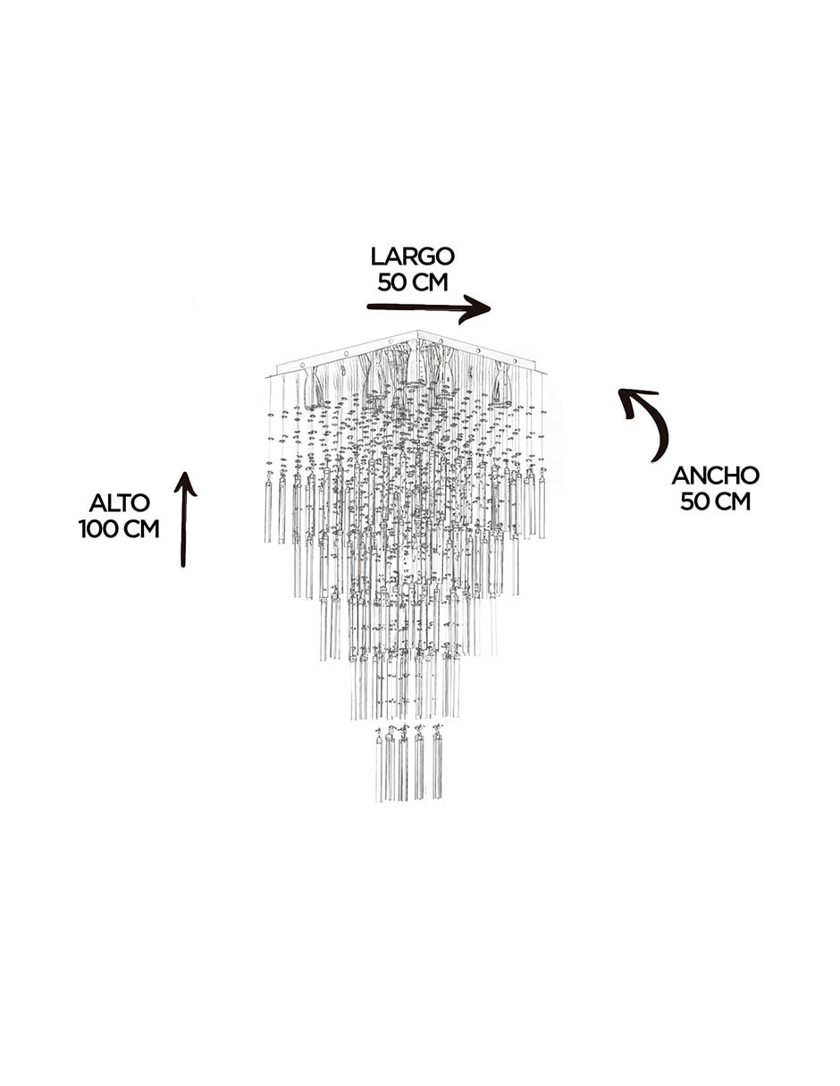 Lámpara colgante led 5