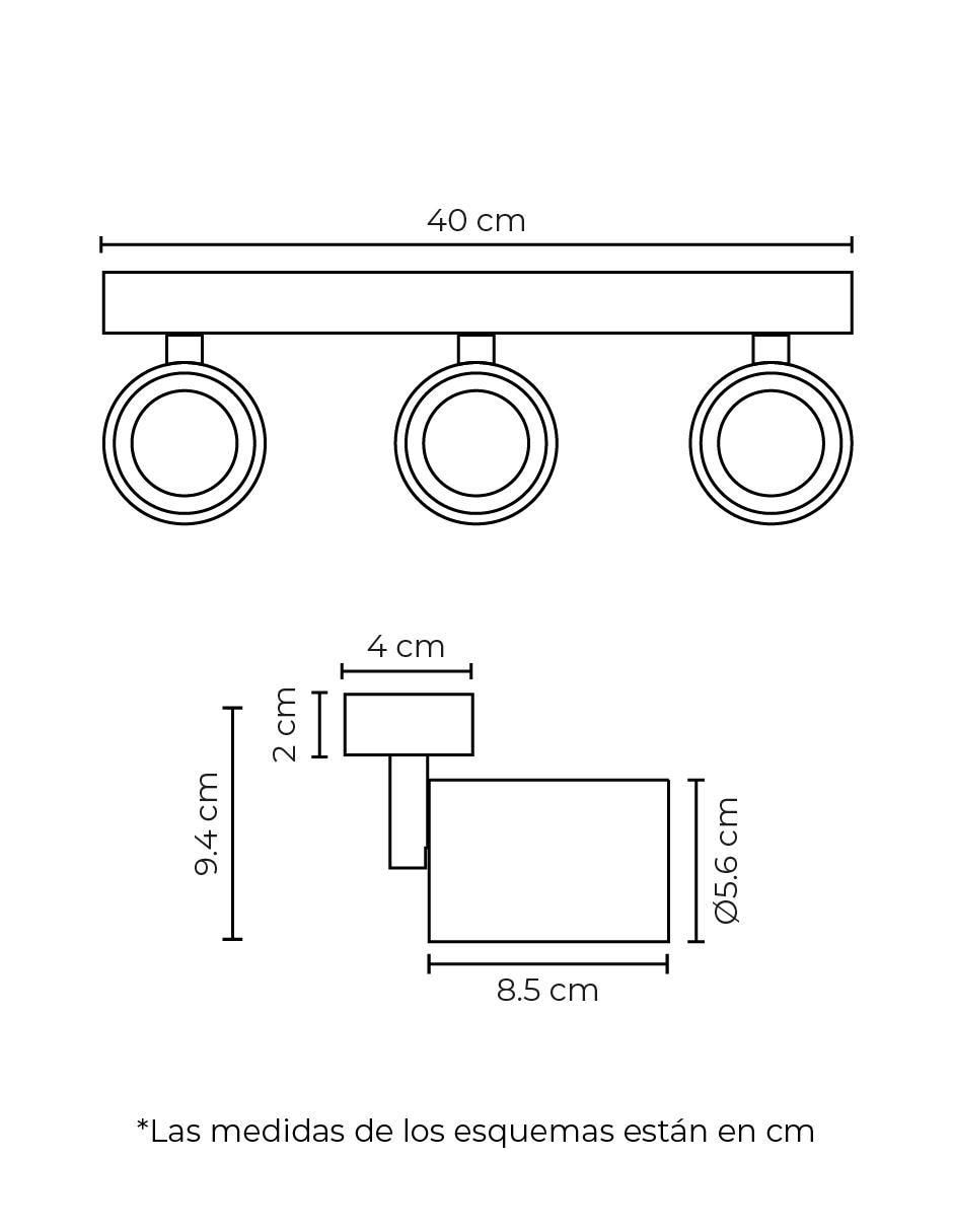 Lámpara de techo LED