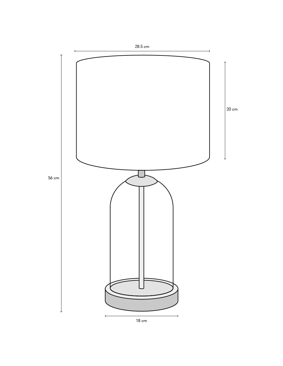 Lámpara de mesa LED 4