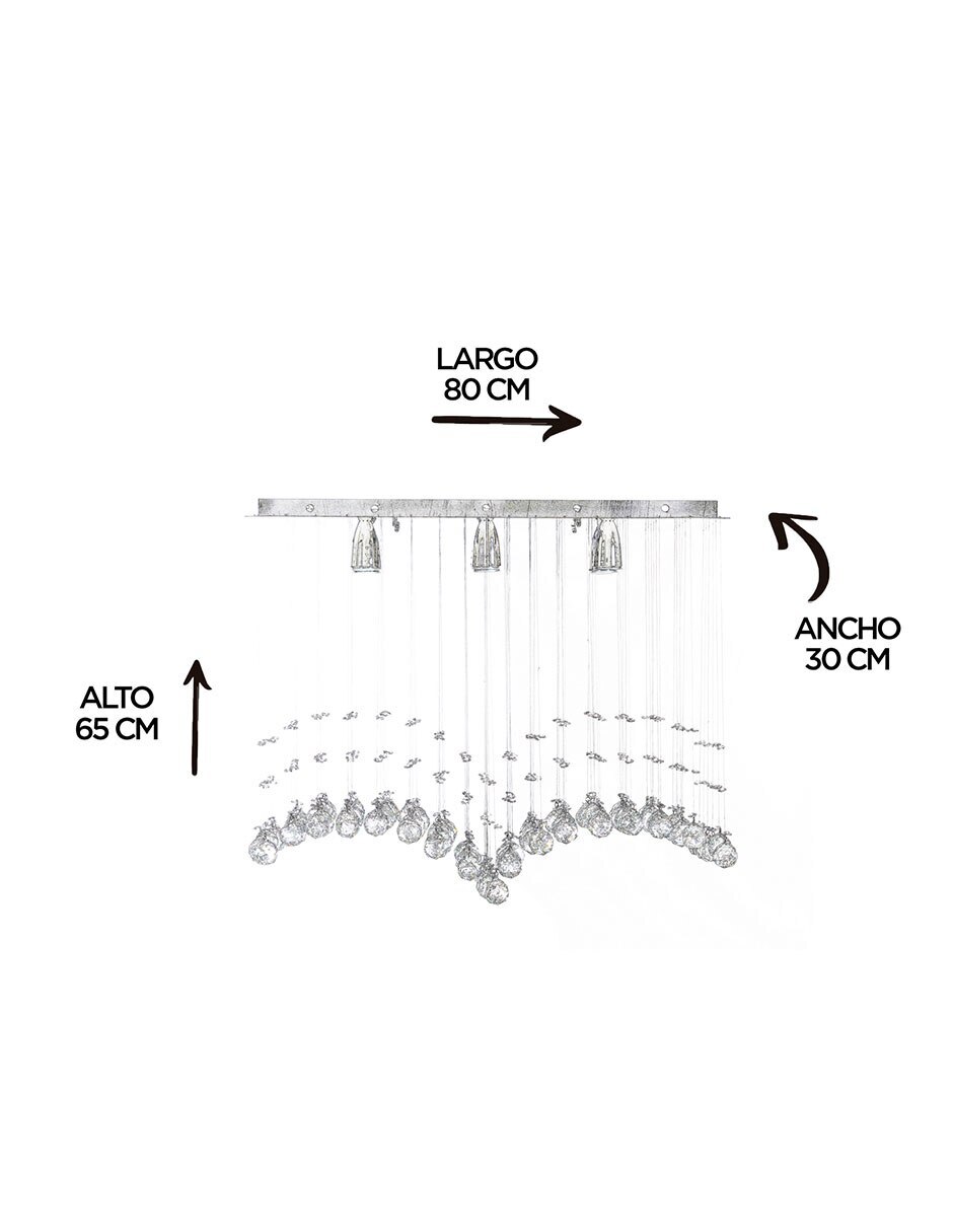 Lámpara colgante led 6