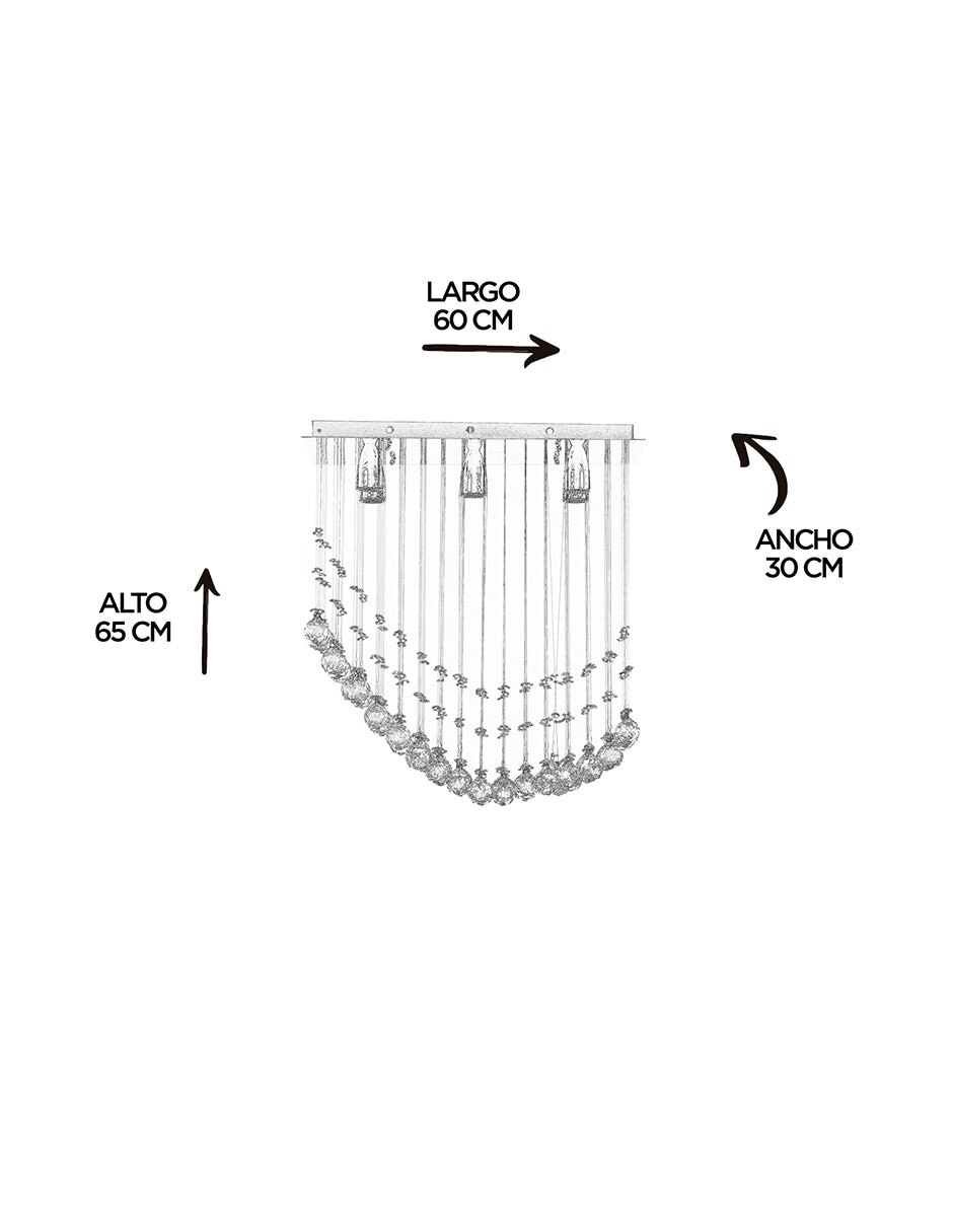 Lámpara colgante LED 6