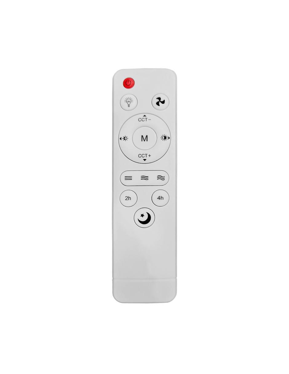Ventilador de techo con control remoto 3 velocidades 10