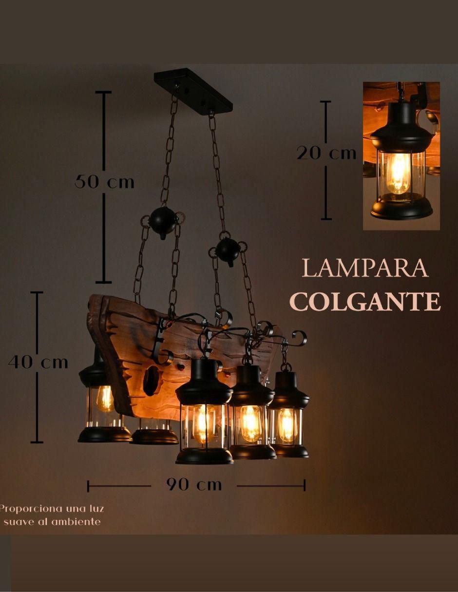 Lámpara decorativa LED 4