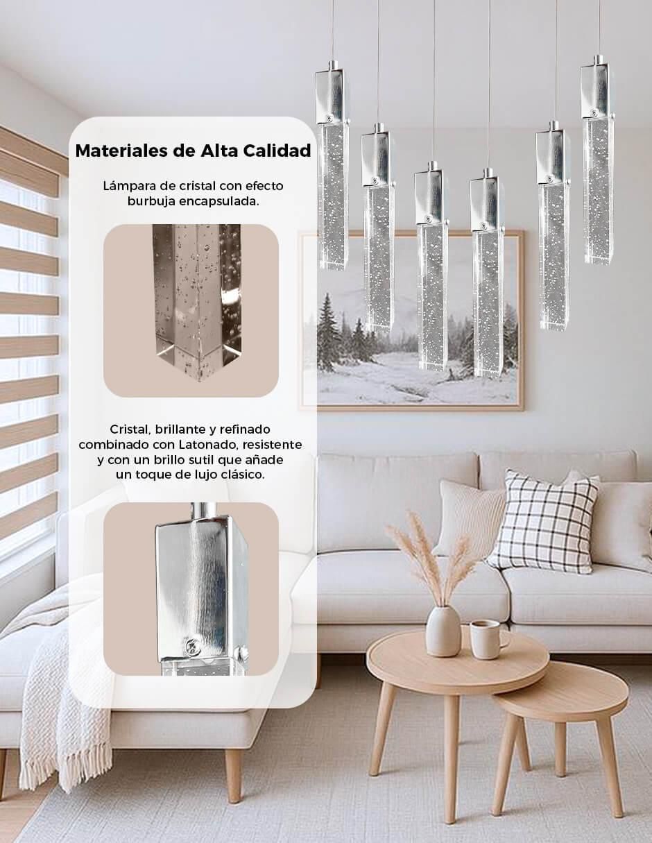 Lámpara colgante LED Gamalux 3
